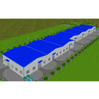 Q345B Steel Customized Prefabricated Commercial Buildings Industrial Wide Span Steel Warehouse