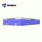 Prefabricated Long Span Single / Double Slope Roof Steel Structure Warehouse For Storage
