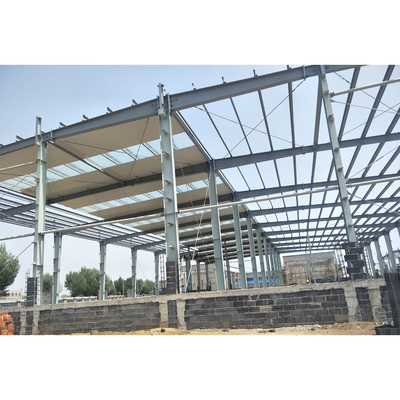 Gb Standard Q235b Prefabricated Metal Buildings Warehouse
