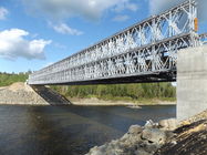200 προκατασκευασμένη τύπος γέφυρα της Bailey χάλυβα με τη γαλβανισμένη ή χρωματισμένη επιφάνεια