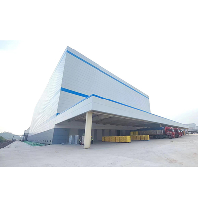 Προκατασκευασμένο κτήριο αποθήκης Steel Portal Frame Building Self Storage Steel Constructure Building